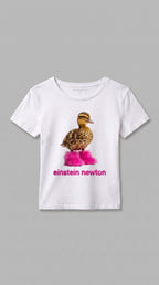 Entchen Pinky Plüsch Bio-Baumwoll T-Shirt Mary