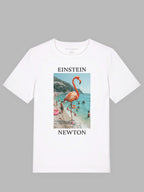 Beach Flamingo Bio-Baumwoll T-Shirt Bolt