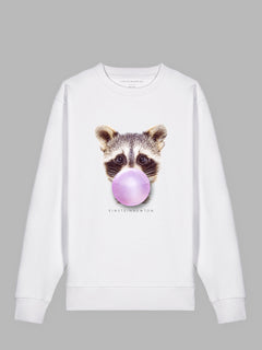 Bubble Racoon Bio-Baumwoll Sweatshirt Madison