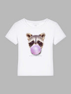 Bubble Racoon Bio-Baumwoll T-Shirt Mary