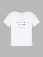 Champagne Job Bio-Baumwoll T-Shirt Mary