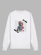 Christmas Bear Bio-Baumwoll Sweatshirt Boston