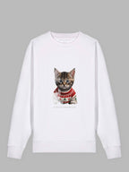 Christmas Cat Bio-Baumwoll Sweatshirt Madison