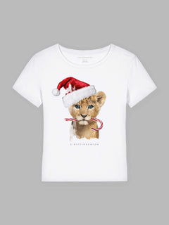 Christmas Lion Bio-Baumwoll T-Shirt Mary