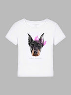 Crown Doberman Bio-Baumwoll T-Shirt Mary