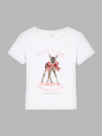 Deer Bio-Baumwoll T-Shirt Mary