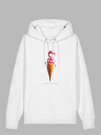 Flamingo Ice Bio-Baumwoll Hoodie Miami