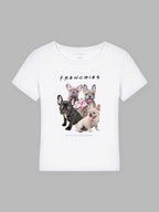 Frenchies Bio-Baumwolle T-Shirt Mary