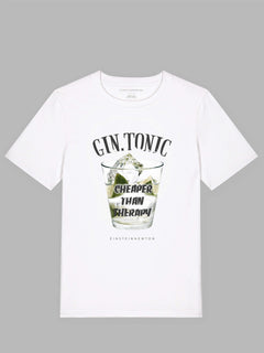 Gin Tonic Organic Cotton T-Shirt Bolt