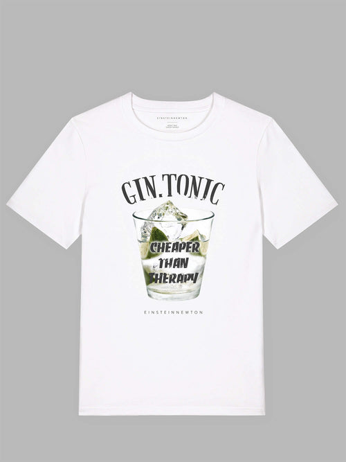 Gin Tonic Organic Cotton T-Shirt Bolt