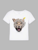 Leopard Bio-Baumwoll T-Shirt Mary