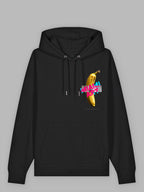 Miami Art Bio-Baumwoll Hoodie Brooklyn black