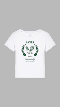 Pasta La Vista Organic Cotton T-Shirt-Mary