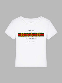 Prosecco Bio-Baumwoll T-Shirt Mary