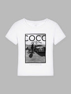 Rolls Leopard Bio-Baumwoll T-Shirt Mary