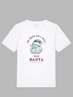 Santa Texting Bio-Baumwoll T-Shirt Bolt