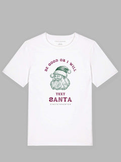 Santa Texting Bio-Baumwoll T-Shirt Bolt