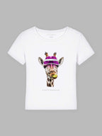 Tennis Giraffe Bio-Baumwoll T-Shirt Mary