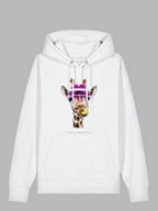 Tennis Giraffe Bio-Baumwoll Hoodie Miami