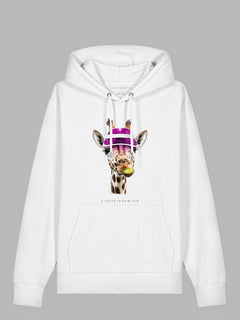 Tennis Giraffe Bio-Baumwoll Hoodie Miami