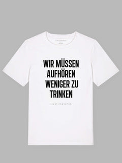 Trinken Bio-Baumwoll T-Shirt Bolt