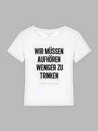 Trinken Bio-Baumwoll T-Shirt Mary