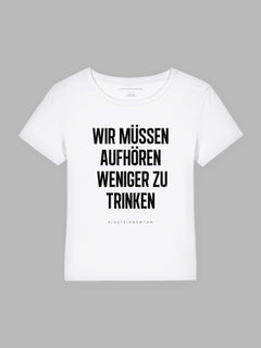 Trinken Bio-Baumwoll T-Shirt Mary