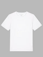 Organic Cotton T-Shirt Bolt white plain