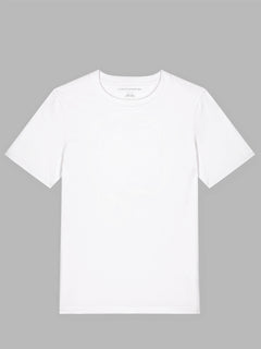 Organic Cotton T-Shirt Bolt white plain