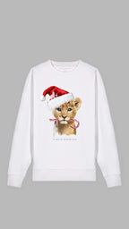 Christmas Lion Bio-Baumwoll Sweatshirt Madison