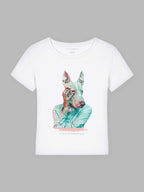 Colored Pitbull Bio-Baumwoll T-Shirt Mary