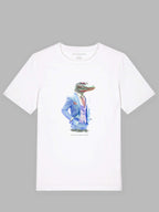 Croco Bio-Baumwoll T-Shirt Bolt