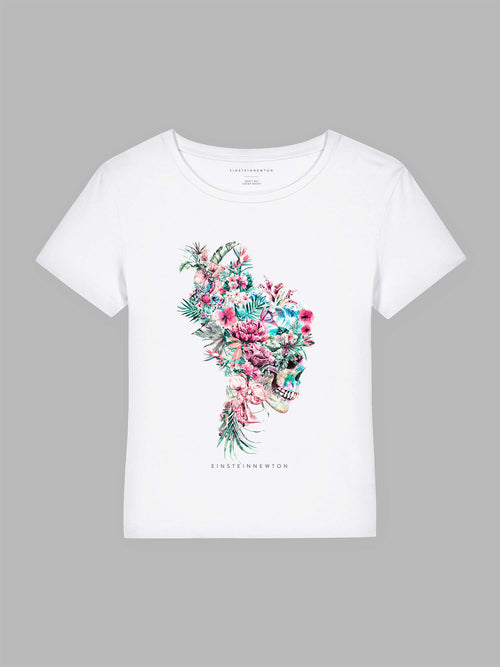 Death Flowers2 Bio-Baumwoll T-Shirt Mary