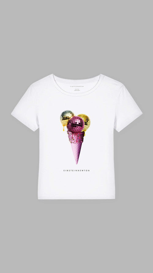 Disco Ice Bio-Baumwoll T-Shirt-Mary