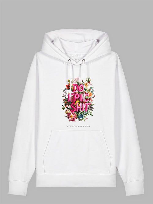 Bubble Dachshund Organic Cotton Hoodie Miami
