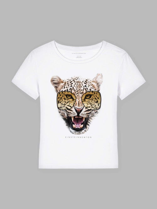 Glas Leopard Organic Cotton T-Shirt Mary