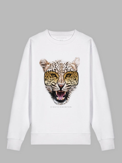 Glas Leopard Organic Cotton Sweatshirt Madison