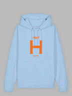 Happy Paris Organic Cotton Hoodie Brooklyn