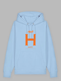 Happy Paris Organic Cotton Hoodie Brooklyn