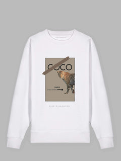 Lion Paris organic cotton sweatshirt Madison