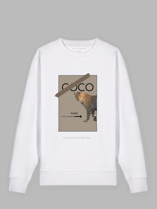 Lion Paris organic cotton sweatshirt Madison