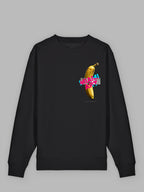 Miami Art Bio-Baumwoll Sweatshirt Boston black