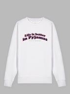 Pajamas organic cotton sweatshirt Madison