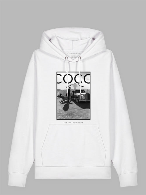 Bubble Dachshund Organic Cotton Hoodie Miami