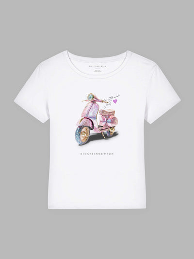 Scooter Organic Cotton T-Shirt - Mary