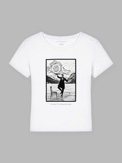 St.Moritz Waiter organic cotton T-shirt Mary