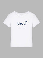 Tired organic cotton t-shirt Mary