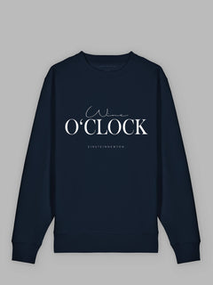 Wine oClock organic cotton sweatshirt Madison