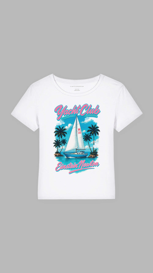 Yacht Club Bio-Baumwoll T-Shirt-Mary