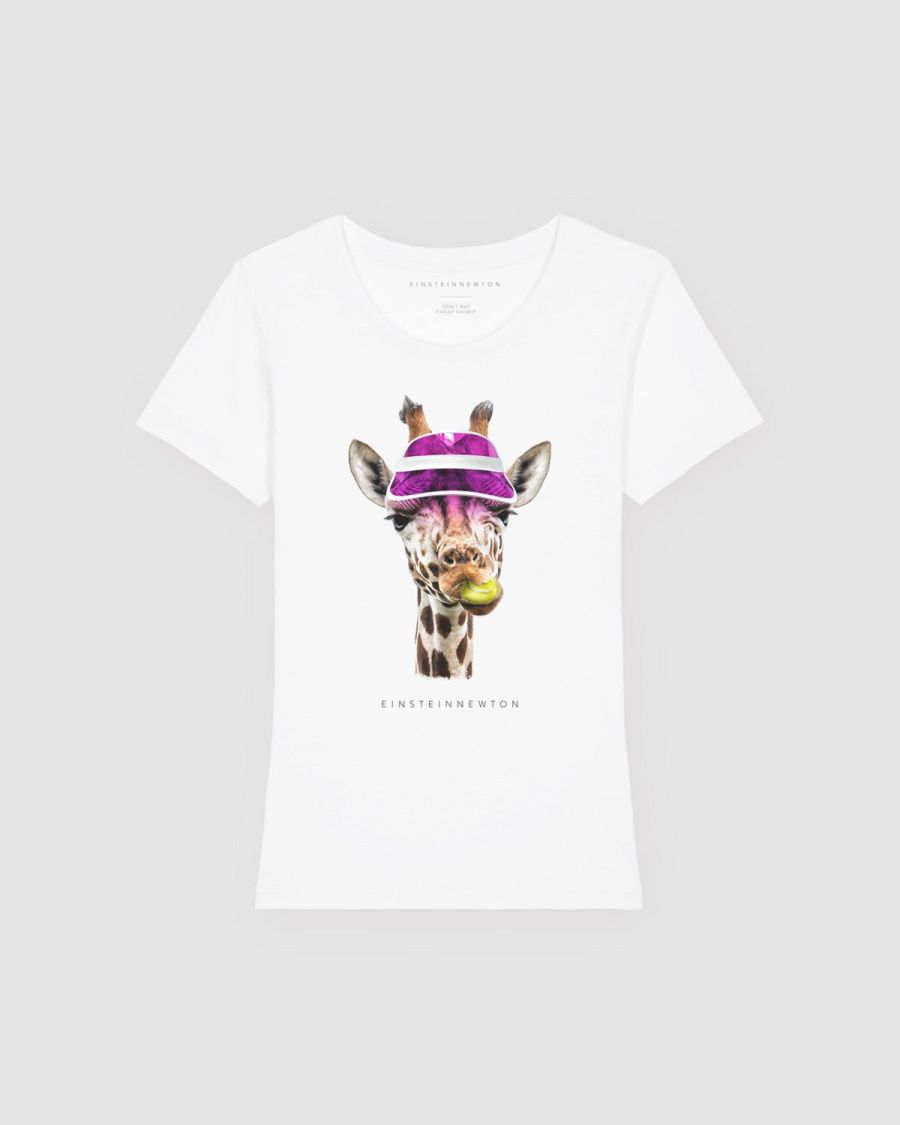 Tennis Giraffe T-Shirt Rodeo